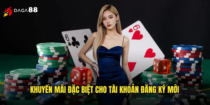 Đăng Ký Tài Khoản DAGA88 Chỉ Trong 3 Phút 3 Khuyến mãi đặc biệt cho tài khoản đăng ký mới